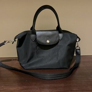 Longchamp neo black small crossbody bag